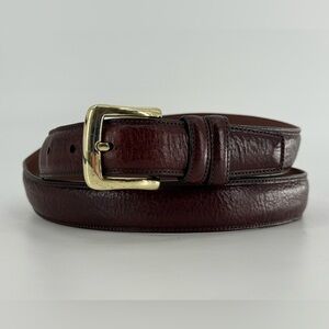 Roundtree &‎ Yorke Vintage Brown Leather Belt 38
